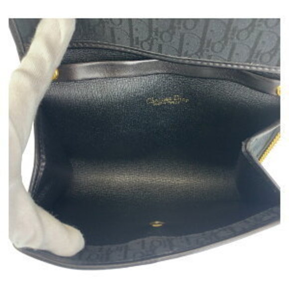 Dior Trotter black canvas shoulder bag - Picture 4 of 9